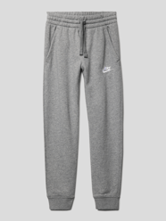 Sweathose mit elastischem Bund von Nike Grau - 38
