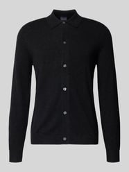 Kurtka z dzianiny z mieszanki bawełny i kaszmiru od Christian Berg Men - 23