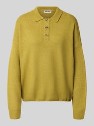 Oversized Strickpullover mit Polokragen von REVIEW - 11