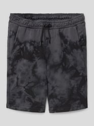 Sweatshorts in Batik-Optik Modell 'TIE DYE' von Jack & Jones Schwarz - 20