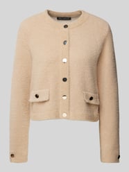 Cardigan mit durchgehender Knopfleiste von Betty Barclay Beige - 10