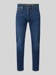 Jeansy o kroju regular fit z denimu Candiani model 'Lyon' od Pierre Cardin - 27