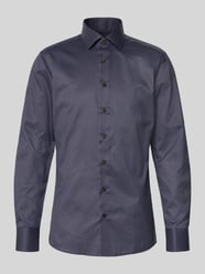 Slim fit zakelijk overhemd met kentkraag van ETERNA - 20