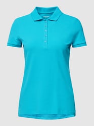Poloshirt mit Umlegekragen von Montego Türkis - 19