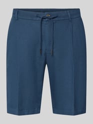 Bermudy o kroju regular fit z wpuszczanymi kieszeniami od bugatti - 27
