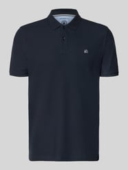 Koszulka polo o kroju regular fit z wyhaftowanym logo model „Performance” od LERROS - 1
