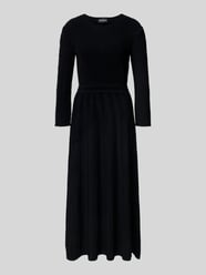 Midikleid aus Viskose-Mix mit Strukturmuster von Emporio Armani - 4
