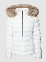 Steppjacke mit Brand-Stitching Modell 'BASIC HOODED DOWN JACKET' von Tommy Jeans Weiß - 44