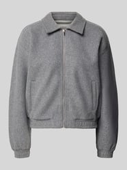 Sweatjacke mit Fleece-Innenseite Modell 'Gerzi' von OPUS - 6