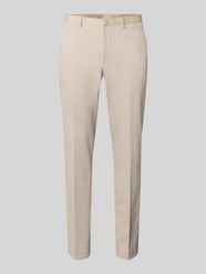 Slim Fit Hose aus Viskose-Mix Modell 'Harold' von MCNEAL Beige - 6
