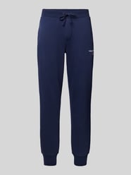 Slim Fit Sweatpants mit Label-Stitching von Polo Sport Blau - 19