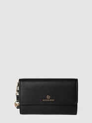 Portemonnaie mit Label-Applikationen von MICHAEL Michael Kors Grau / Schwarz - 41