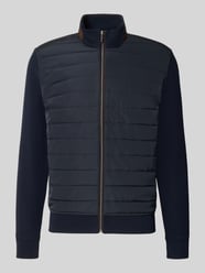 Sweatjacke mit Stehkragen und Reißverschluss von bugatti - 1