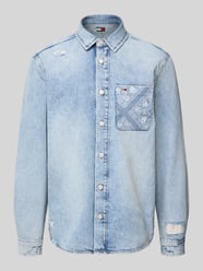 Koszula jeansowa o kroju regular fit z czystej bawełny od Tommy Jeans - 37