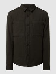 Jacke aus Filz Modell 'Tam' von !Solid Grün - 42
