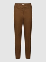 Stoffen broek met paspelzakken aan de achterkant, model 'ZIGARETTE' van s.Oliver RED LABEL Groen - 6