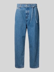 Wide Leg tapered fit jeans van katoen-ananasvezelmix model 'ISAK' van Marc O'Polo DENIM - 20