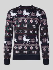 Strickpullover im Allover-Look von Lindbergh - 8
