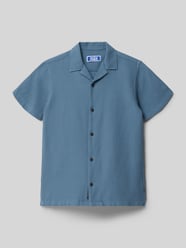 Koszula casualowa z fakturowanym wzorem model 'GLOBAL' od JACK & JONES - 29