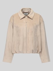 Relaxed Fit Jacke aus Polyester-Mix mit Samt-Optik von s.Oliver RED LABEL - 25