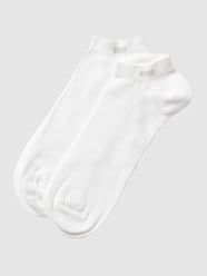 Sneakersocken mit Label-Print im 2er-Pack von BOSS Weiß - 8