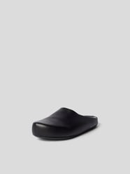 Slipper aus Leder von Marni Grau / Schwarz - 31