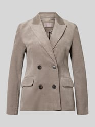 Regular Fit Blazer aus Cord von Christian Berg Woman Selection Beige - 41