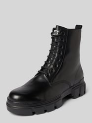 Leren boots met labelapplicatie van Högl - 26