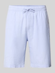 Shorts aus Leinen-Baumwoll-Mix mit elastischem Bund von MCNEAL - 30