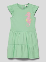 Kleid mit Motiv-Print von s.Oliver RED LABEL Grün - 10