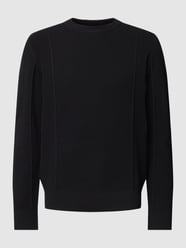Gebreide pullover met structuurmotief van G-Star Raw Grijs / zwart - 48
