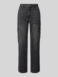 High waist jeans in cargozakken, model 'JUNE' van Only - 8