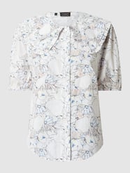 Bluse aus Bio-Baumwolle Modell 'Rosella' von Selected Femme Weiß - 9