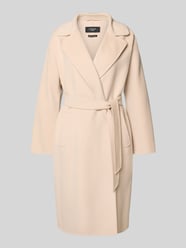 Płaszcz wełniany krój regular fit z mieszanki żywej wełny model „CIVADA” od Weekend Max Mara - 41
