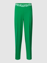 Hose mit elastischem Bund Modell 'Cameron' von Cambio Grün - 35