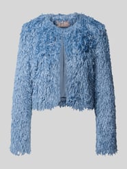 Cropped jas met veren van Christian Berg Woman Selection - 20
