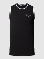 Tanktop mit Label-Print von Karl Lagerfeld Schwarz - 15