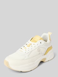 Lage sneakers van glad leer van Tommy Hilfiger - 3
