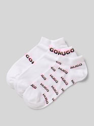Sneakersocken mit Label-Detail im 3er-Pack von HUGO - 36
