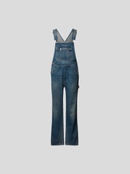 Latzhose mit Denim-Finish von Victoria Beckham Blau - 15