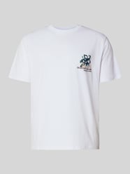 T-Shirt mit Motiv-Print und Rundhalsausschnitt von JACK & JONES - 30