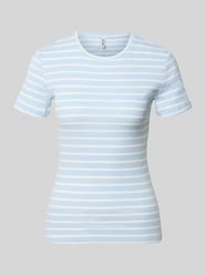 slim fit T-shirt van katoenmix model 'RUKA' van PIECES - 40