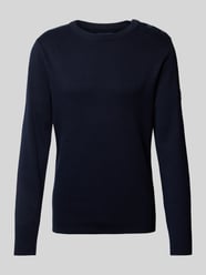 Sweter z dzianiny z okrągłym dekoltem model ‘BLUROBSON’ od Jack & Jones Premium - 25