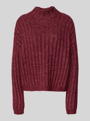 Boxy Fit Strickpullover aus Baumwoll-Mix mit Woll-Alpaka-Anteil Modell 'Safineyny' von HUGO - 27