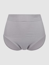 High waist slip met ribstructuur  van Saisei Grijs / zwart - 19