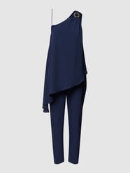 Jumpsuit mit One-Shoulder-Träger Modell 'CALLITO' von Lauren Ralph Lauren Blau - 35