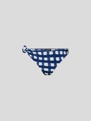Bikini-Hose mit Vichy-Karo von Jacquemus Blau - 27