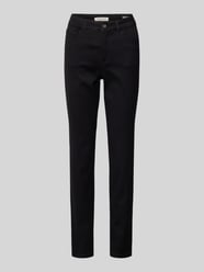 Jeansy barwione o kroju skinny fit od Christian Berg Woman - 4