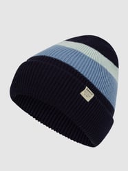 Beanie mit Blockstreifen Modell 'Cowie'  von Barts Blau - 27