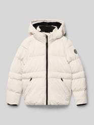 Kurtka pikowana z detalem z logo model ‘MANAY’ od CARS JEANS - 13